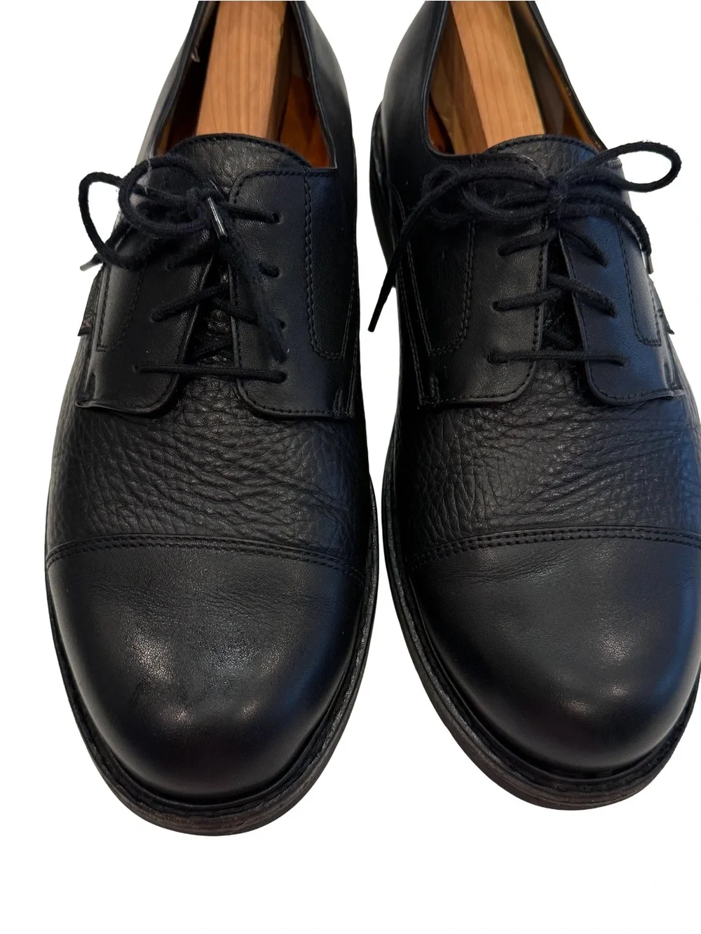 Mephisto Men's Melchior Captoe Oxford Black Leather Goodyear Welt Sz 10 EUC